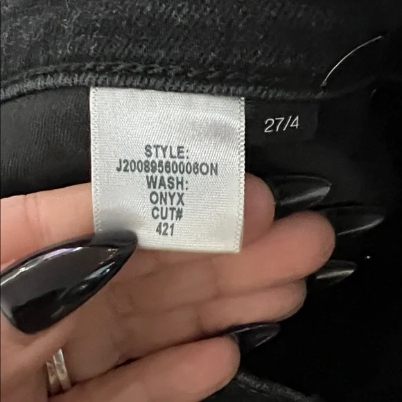 Veronica Beard Debbie Skimny Jean Onyx Women’s 27 - Picture 6 of 7